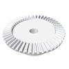 Plastic milled, straight toothed